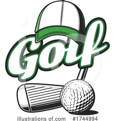 Royalty-Free (RF) Golf Clipart Illustration by Vector Tradition SM - Stock Sample #1744994