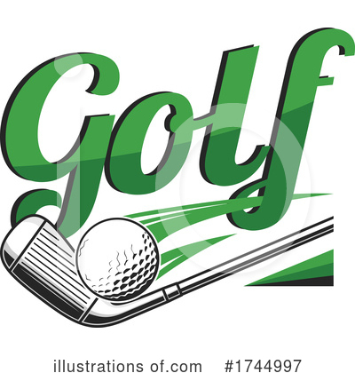 Royalty-Free (RF) Golf Clipart Illustration by Vector Tradition SM - Stock Sample #1744997