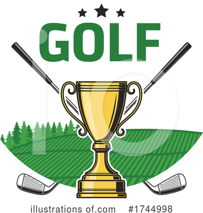 Royalty-Free (RF) Golf Clipart Illustration by Vector Tradition SM - Stock Sample #1744998