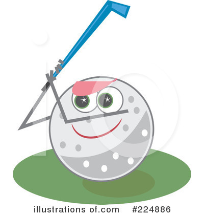 Royalty-Free (RF) Golf Clipart Illustration by Prawny - Stock Sample #224886