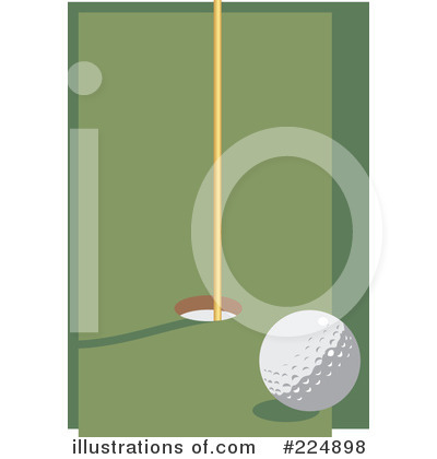 Royalty-Free (RF) Golf Clipart Illustration by Prawny - Stock Sample #224898