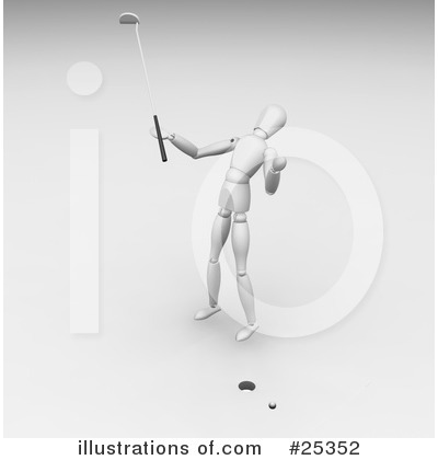Golf Clipart #25352 by KJ Pargeter
