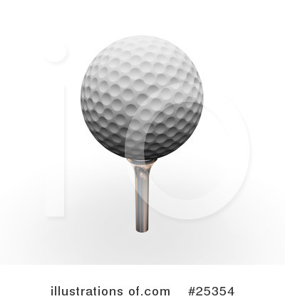 Royalty-Free (RF) Golf Clipart Illustration by KJ Pargeter - Stock Sample #25354