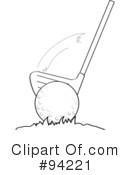 Golf Clipart #94221 by Pams Clipart