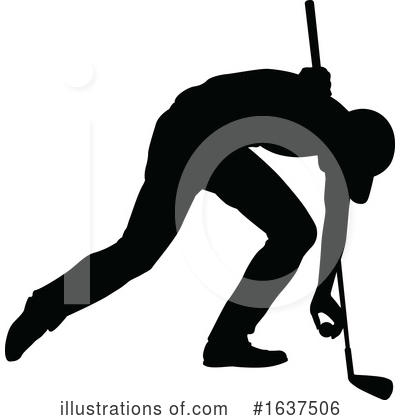 Royalty-Free (RF) Golfer Clipart Illustration by AtStockIllustration - Stock Sample #1637506