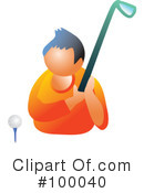 Golfing Clipart #100040 by Prawny
