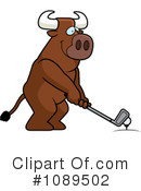 Golfing Clipart #1089502 by Cory Thoman