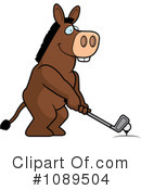 Golfing Clipart #1089504 by Cory Thoman