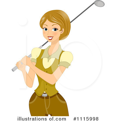 Royalty-Free (RF) Golfing Clipart Illustration by BNP Design Studio - Stock Sample #1115998