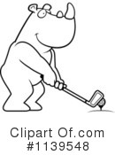 Golfing Clipart #1139548 by Cory Thoman