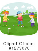 Golfing Clipart #1279070 by BNP Design Studio