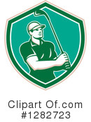 Golfing Clipart #1282723 by patrimonio