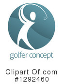 Golfing Clipart #1292460 by AtStockIllustration