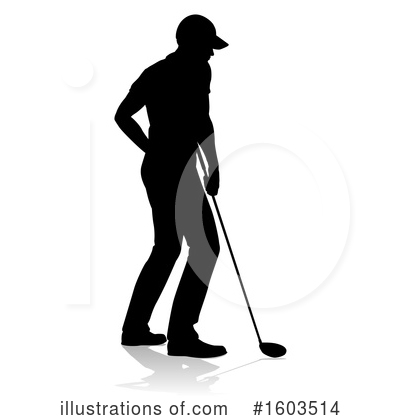 Royalty-Free (RF) Golfing Clipart Illustration by AtStockIllustration - Stock Sample #1603514