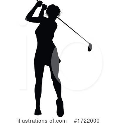 Royalty-Free (RF) Golfing Clipart Illustration by AtStockIllustration - Stock Sample #1722000