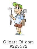 Golfing Clipart #223572 by visekart