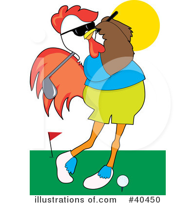 Golf Clipart #40450 by Maria Bell