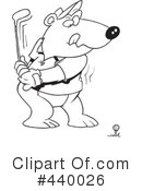 Golfing Clipart #440026 by toonaday