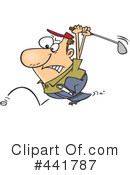 Golfing Clipart #441787 by toonaday