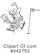Golfing Clipart #442753 by toonaday