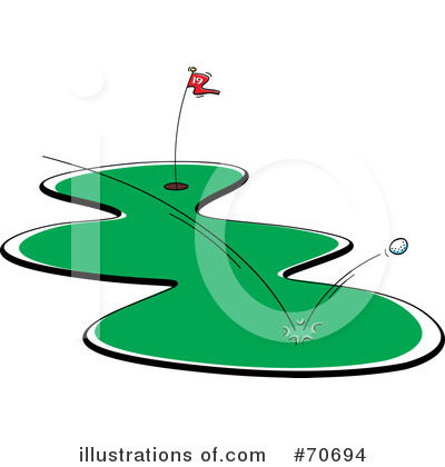 Royalty-Free (RF) Golfing Clipart Illustration by jtoons - Stock Sample #70694