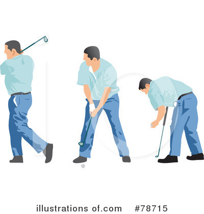 Royalty-Free (RF) Golfing Clipart Illustration by Prawny - Stock Sample #78715