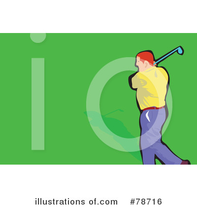 Royalty-Free (RF) Golfing Clipart Illustration by Prawny - Stock Sample #78716