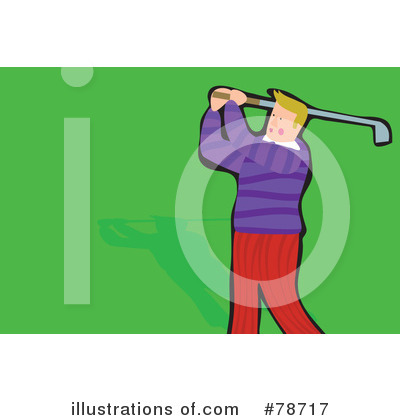 Royalty-Free (RF) Golfing Clipart Illustration by Prawny - Stock Sample #78717