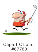 Golfing Clipart #87789 by Hit Toon