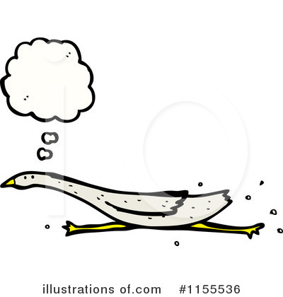 Royalty-Free (RF) Goose Clipart Illustration by lineartestpilot - Stock Sample #1155536
