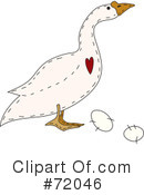 Goose Clipart #72046 by inkgraphics