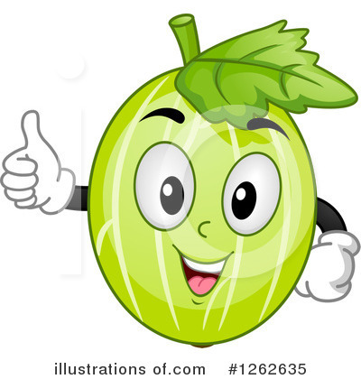 Royalty-Free (RF) Gooseberry Clipart Illustration by BNP Design Studio - Stock Sample #1262635