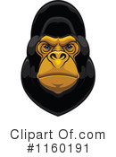 Gorilla Clipart #1160191 by Vector Tradition SM