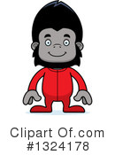 Gorilla Clipart #1324178 by Cory Thoman