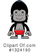 Gorilla Clipart #1324190 by Cory Thoman