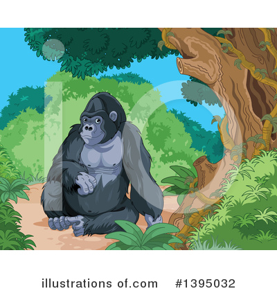 Jungle Clipart #1395032 by Pushkin