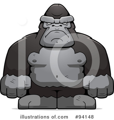 Ape Clipart #94148 by Cory Thoman