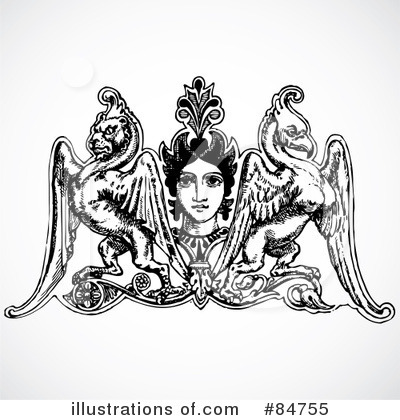 Royalty-Free (RF) Gothic Clipart Illustration by BestVector - Stock Sample #84755