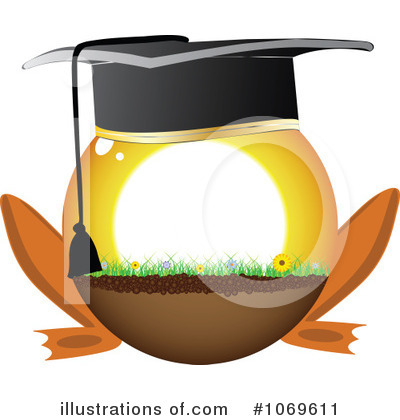 Royalty-Free (RF) Graduate Clipart Illustration by Andrei Marincas - Stock Sample #1069611