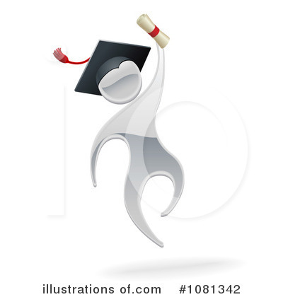 Royalty-Free (RF) Graduate Clipart Illustration by AtStockIllustration - Stock Sample #1081342