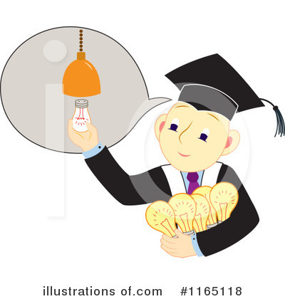 Royalty-Free (RF) Graduate Clipart Illustration by Cherie Reve - Stock Sample #1165118