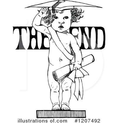 The End Clipart #1207492 by Prawny Vintage