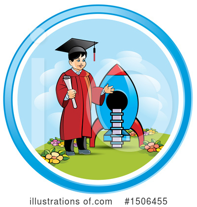 Graduate Clipart #1506455 by Lal Perera
