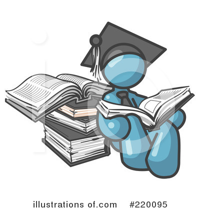 Graduation Clipart #220095 by Leo Blanchette