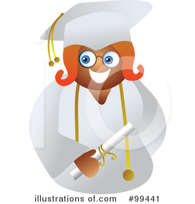 Royalty-Free (RF) Graduate Clipart Illustration by Prawny - Stock Sample #99441