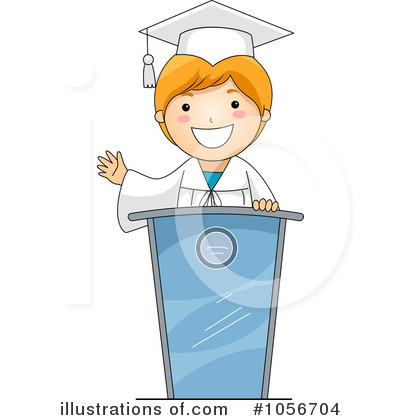 Royalty-Free (RF) Graduation Clipart Illustration by BNP Design Studio - Stock Sample #1056704