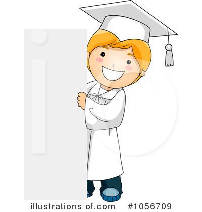 Royalty-Free (RF) Graduation Clipart Illustration by BNP Design Studio - Stock Sample #1056709
