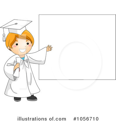 Royalty-Free (RF) Graduation Clipart Illustration by BNP Design Studio - Stock Sample #1056710