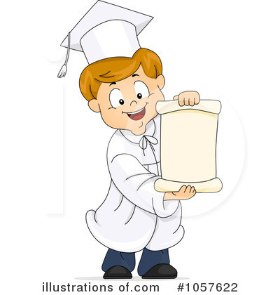Royalty-Free (RF) Graduation Clipart Illustration by BNP Design Studio - Stock Sample #1057622
