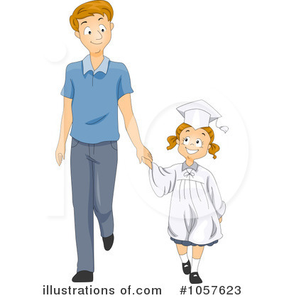 Royalty-Free (RF) Graduation Clipart Illustration by BNP Design Studio - Stock Sample #1057623